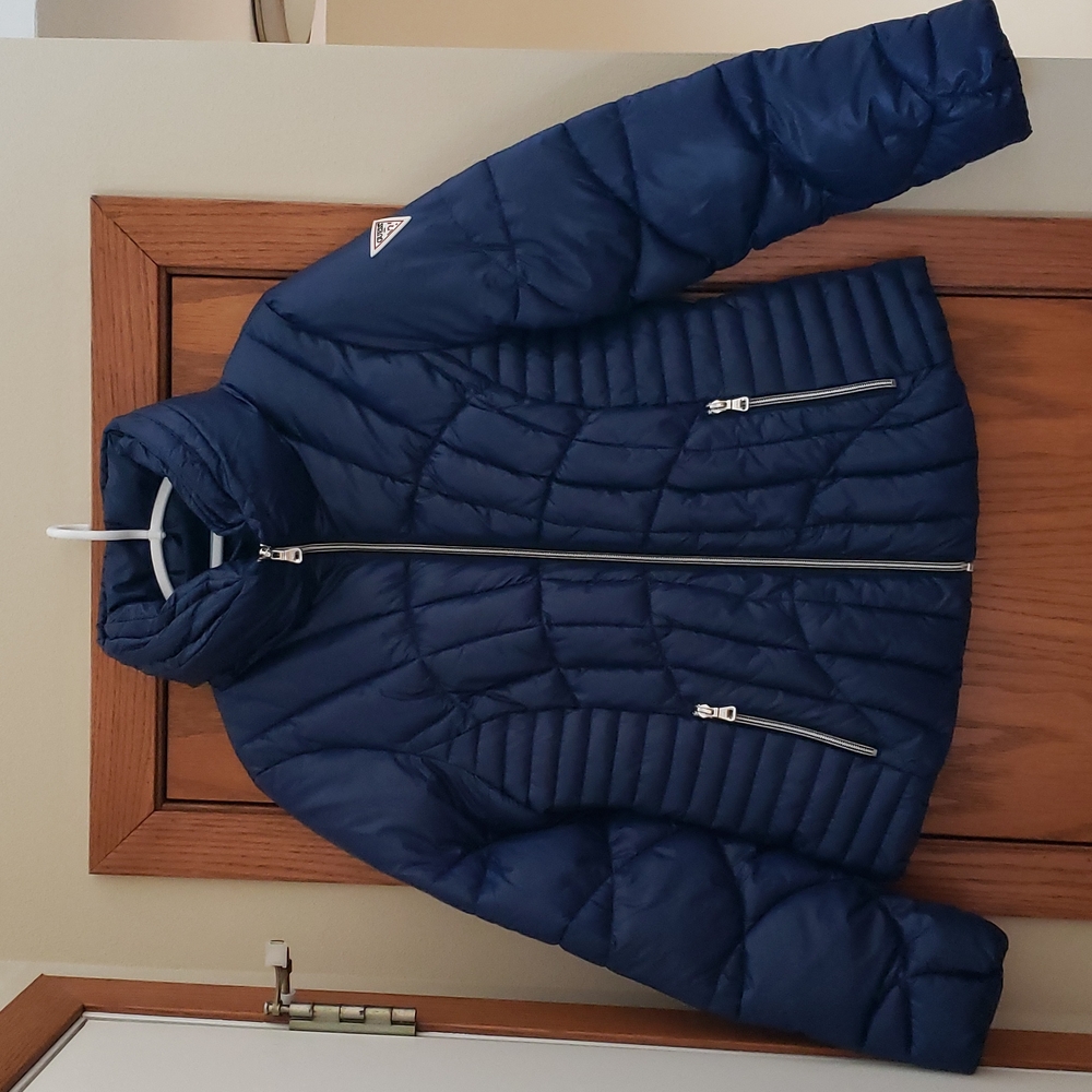 GUESS brand new women's jacket size M beautiful blue color